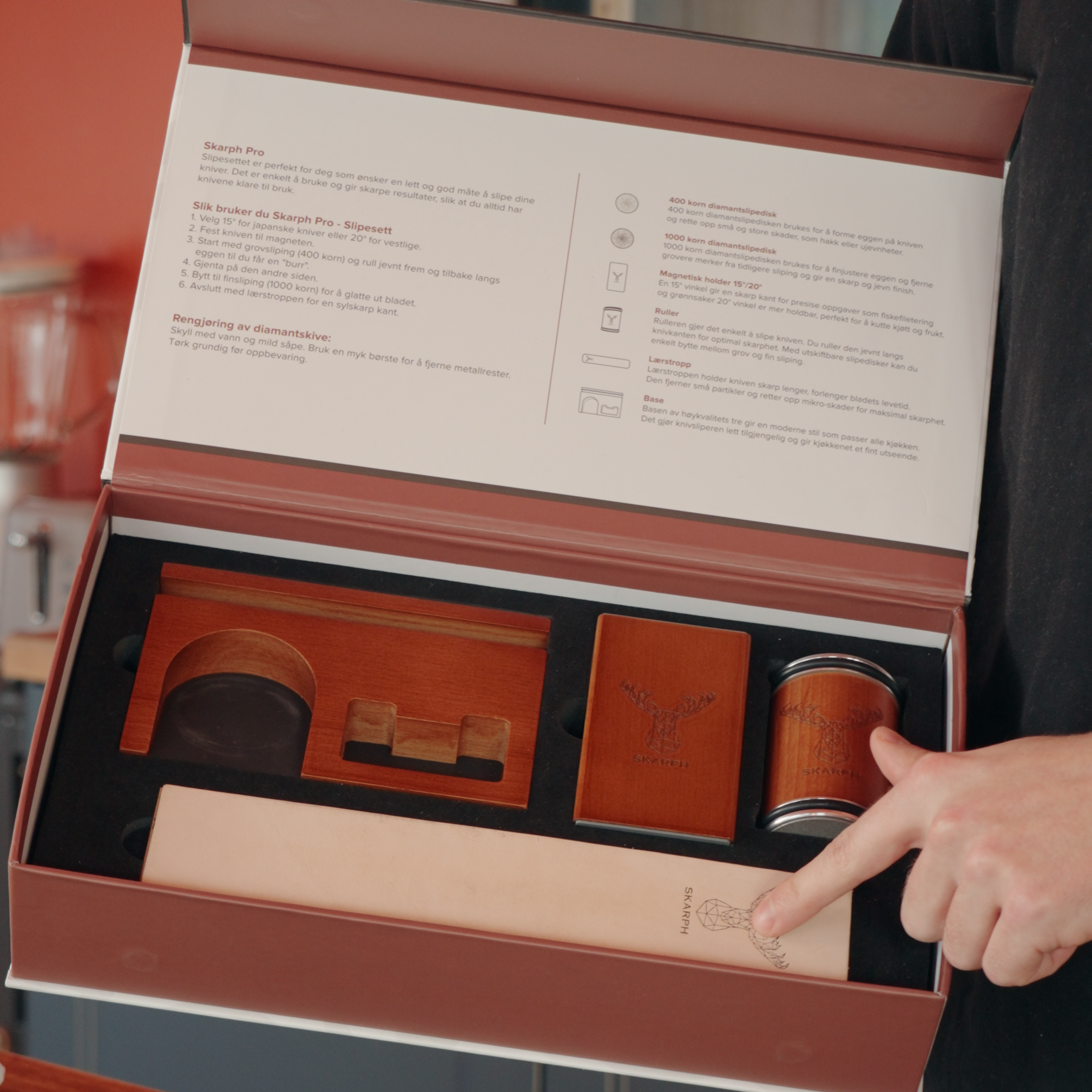 Skarph Pro Knivslip | Slipset