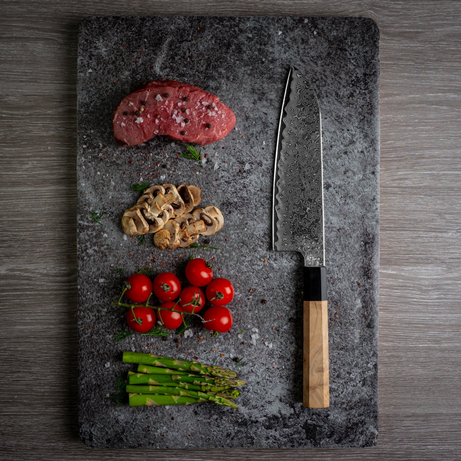 Skarph | Damaskus knivset