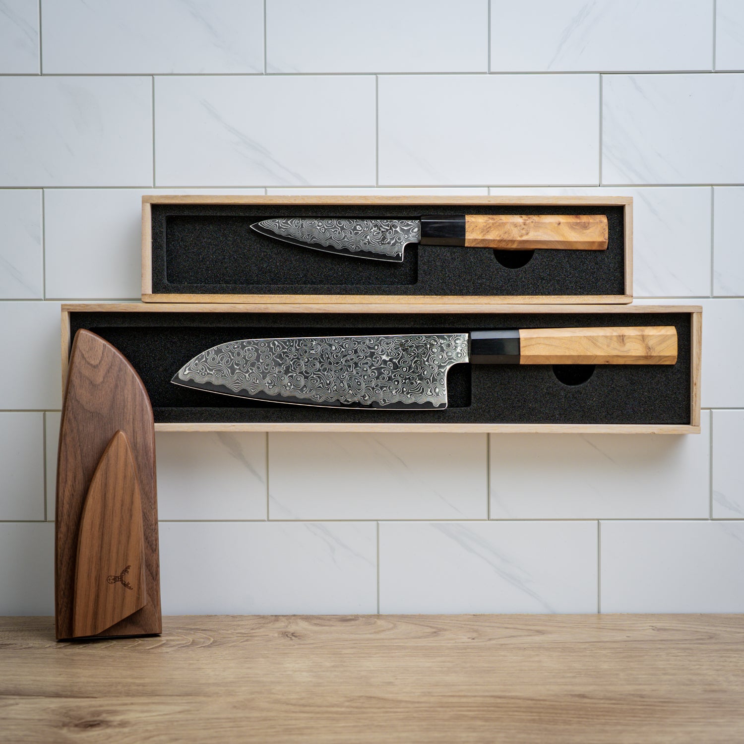 Skarph | Damaskus knivset